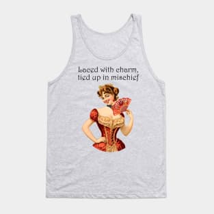 Laced with Charm: Mischief in the Making Tank Top